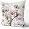 Flower Throw Pillow Covers 18x18 Set of 2, Flowers Pillow Cushion Cases, Modern Decorative Square Pillowcases for Sofa Couch Bedroom Living Room Car